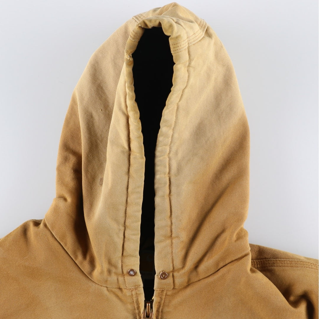 Carhartt Active Jacket, Padded Duck Full Zip Parka, Made in USA, Men's XL cotton Beige type Vintage Second Hand