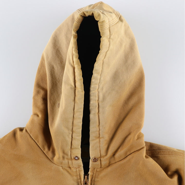 Carhartt Active Jacket, Padded Duck Full Zip Parka, Made in USA, Men's XL cotton Beige type Vintage Second Hand