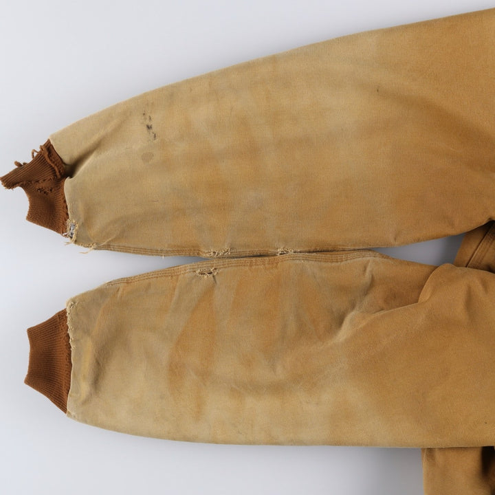 Carhartt Active Jacket, Padded Duck Full Zip Parka, Made in USA, Men's XL cotton Beige type Vintage Second Hand