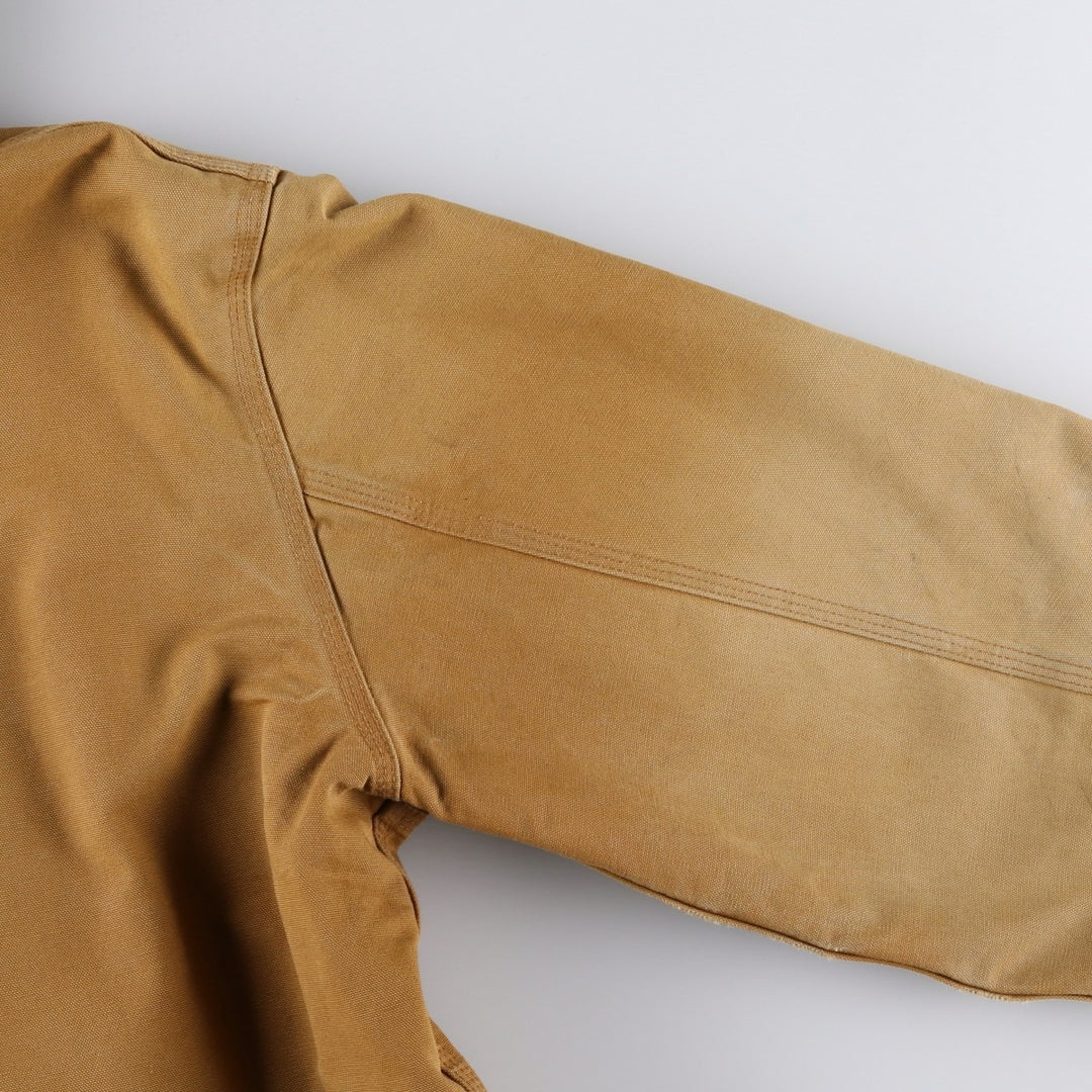 Carhartt Active Jacket, Padded Duck Full Zip Parka, Made in USA, Men's XL cotton Beige type Vintage Second Hand