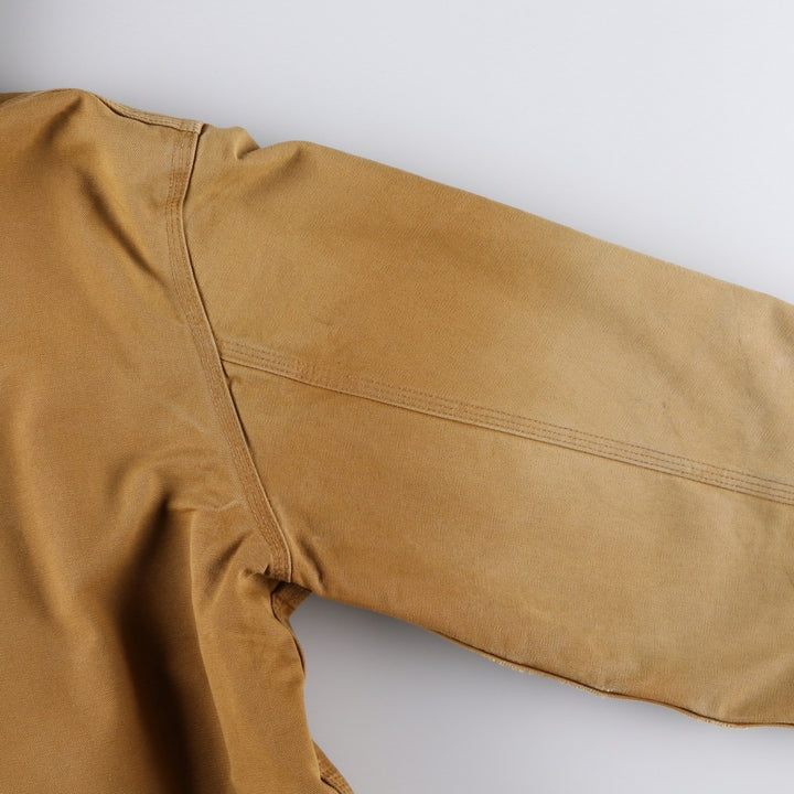 Carhartt Active Jacket, Padded Duck Full Zip Parka, Made in USA, Men's XL cotton Beige type Vintage Second Hand