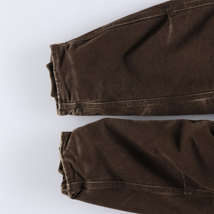2000'S Carhartt Traditional Hooded Padded Duck Work Jacket, Men's Size XL cotton brown type Vintage Second Hand