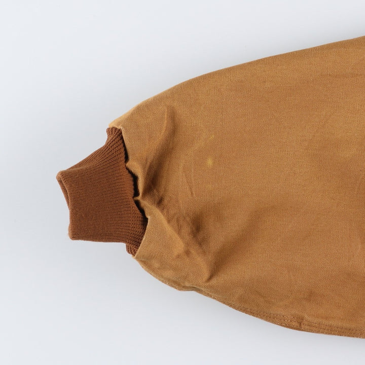 Carhartt Active Jacket Duck Full Zip Parka Made in USA Men's XXL cotton beige type brown Vintage Second Hand