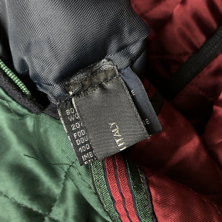 PAUL and SHARK wool blouson, made in Italy, men's size L wool navy blue type Vintage Second Hand