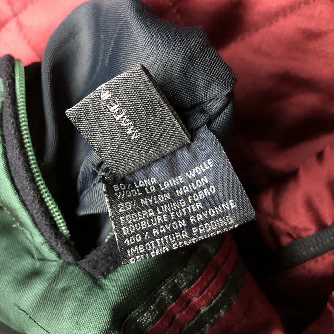 PAUL and SHARK wool blouson, made in Italy, men's size L wool navy blue type Vintage Second Hand