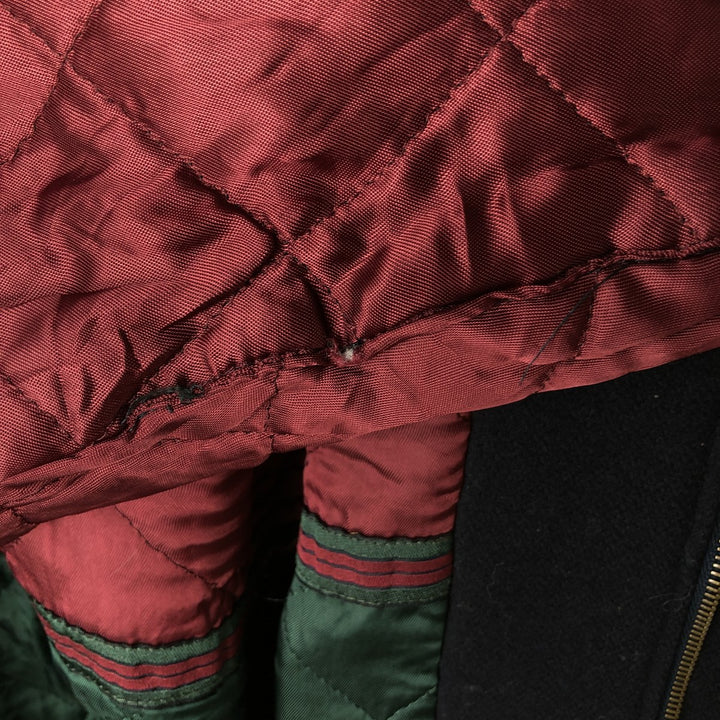 PAUL and SHARK wool blouson, made in Italy, men's size L wool navy blue type Vintage Second Hand