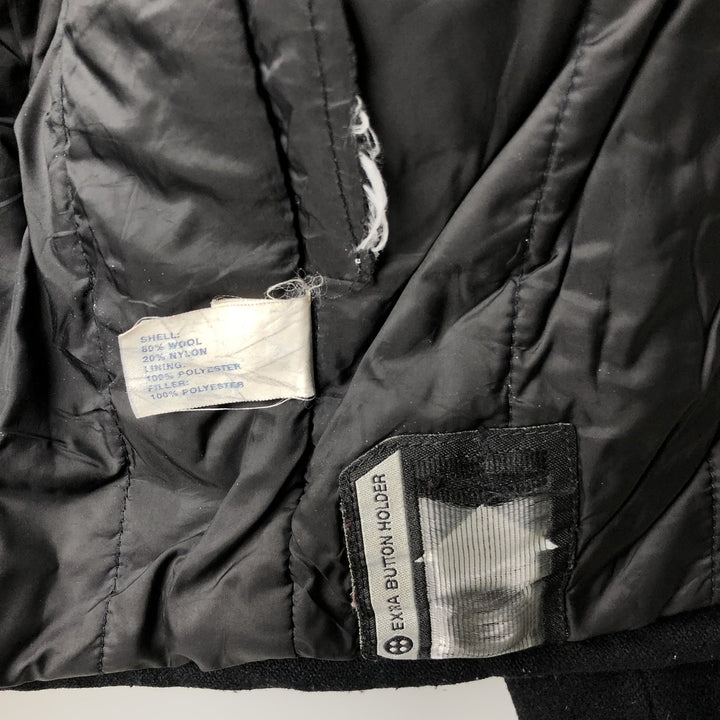 2000'S GAP padded wool sports jacket, men's size XL wool black type Vintage Second Hand