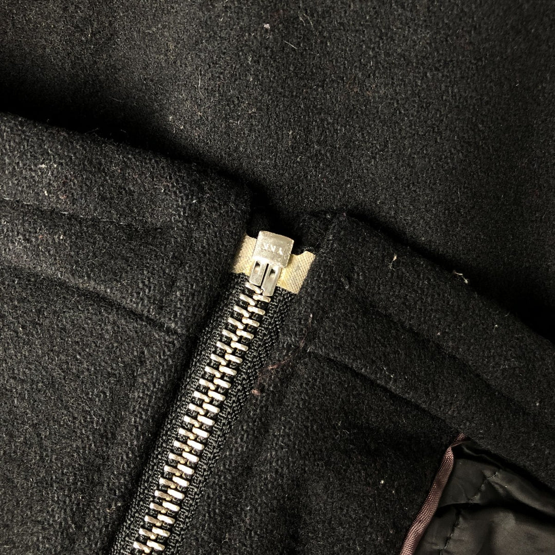 2000'S GAP padded wool sports jacket, men's size XL wool black type Vintage Second Hand