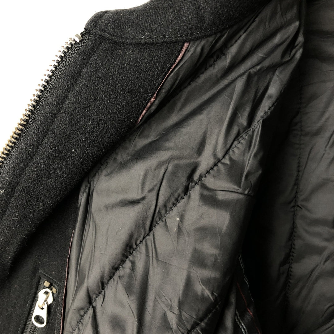 2000'S GAP padded wool sports jacket, men's size XL wool black type Vintage Second Hand