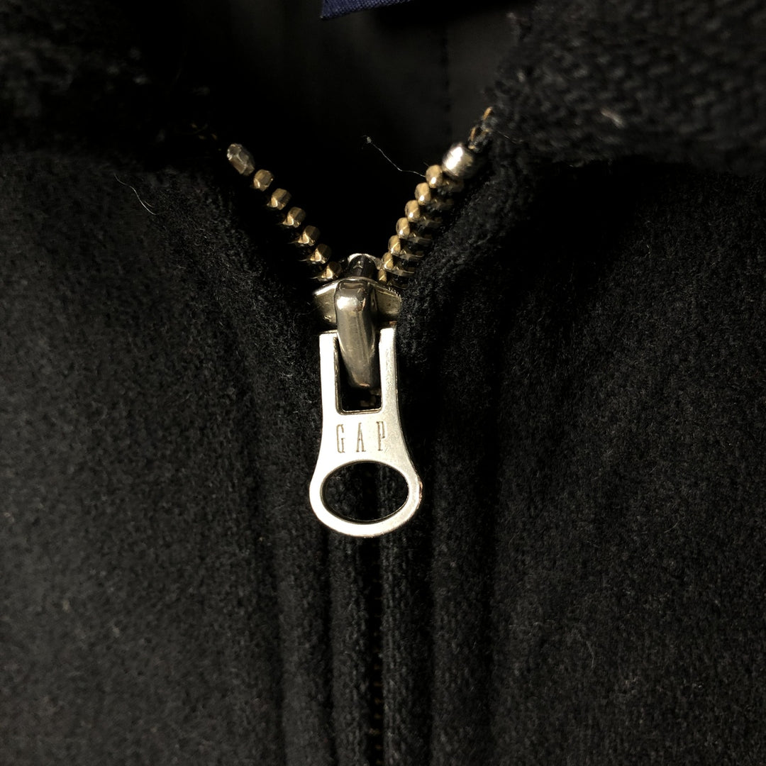 2000'S GAP padded wool sports jacket, men's size L wool black type Vintage Second Hand