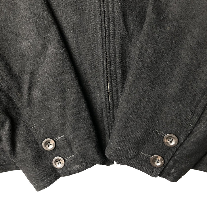 2000'S GAP padded wool sports jacket, men's size L wool black type Vintage Second Hand