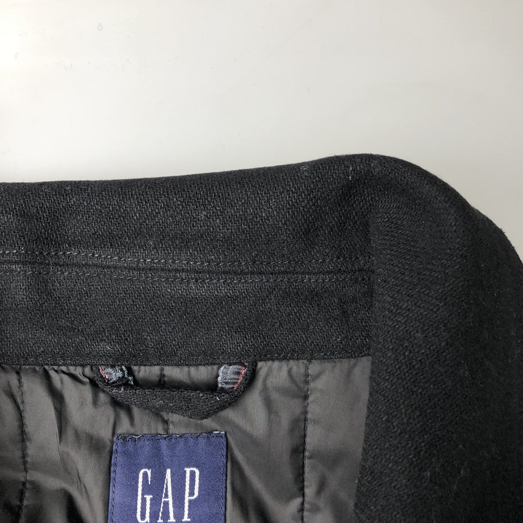 2000'S GAP padded wool sports jacket, men's size L wool black type Vintage Second Hand