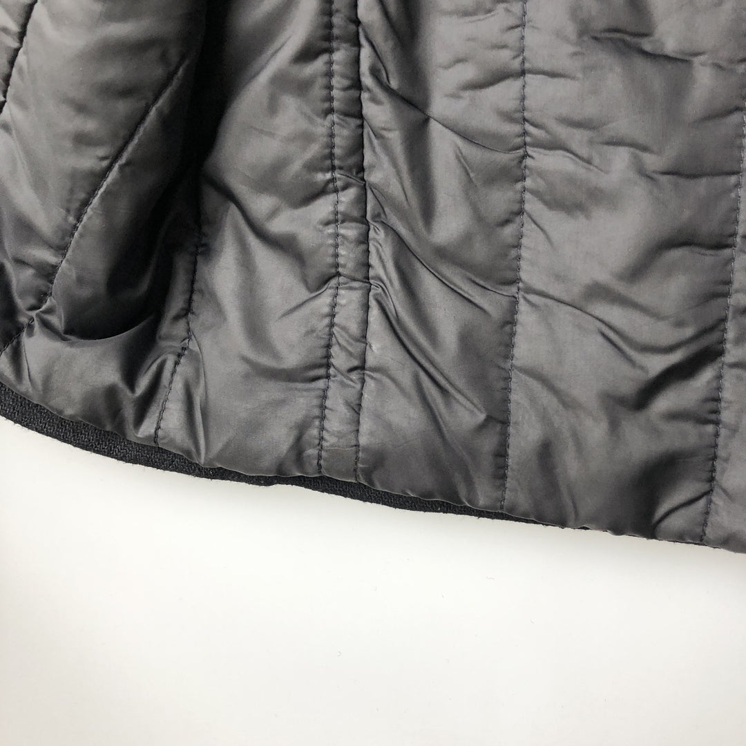 2000'S GAP padded wool sports jacket, men's size L wool black type Vintage Second Hand