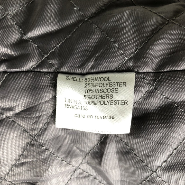 Calvin Klein wool jacket, men's size L wool black type Vintage Second Hand