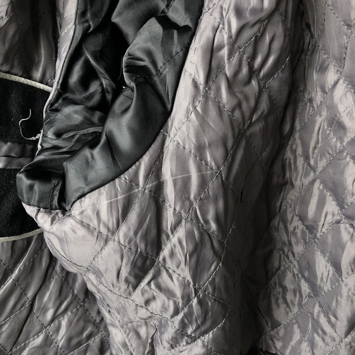 Calvin Klein wool jacket, men's size L wool black type Vintage Second Hand