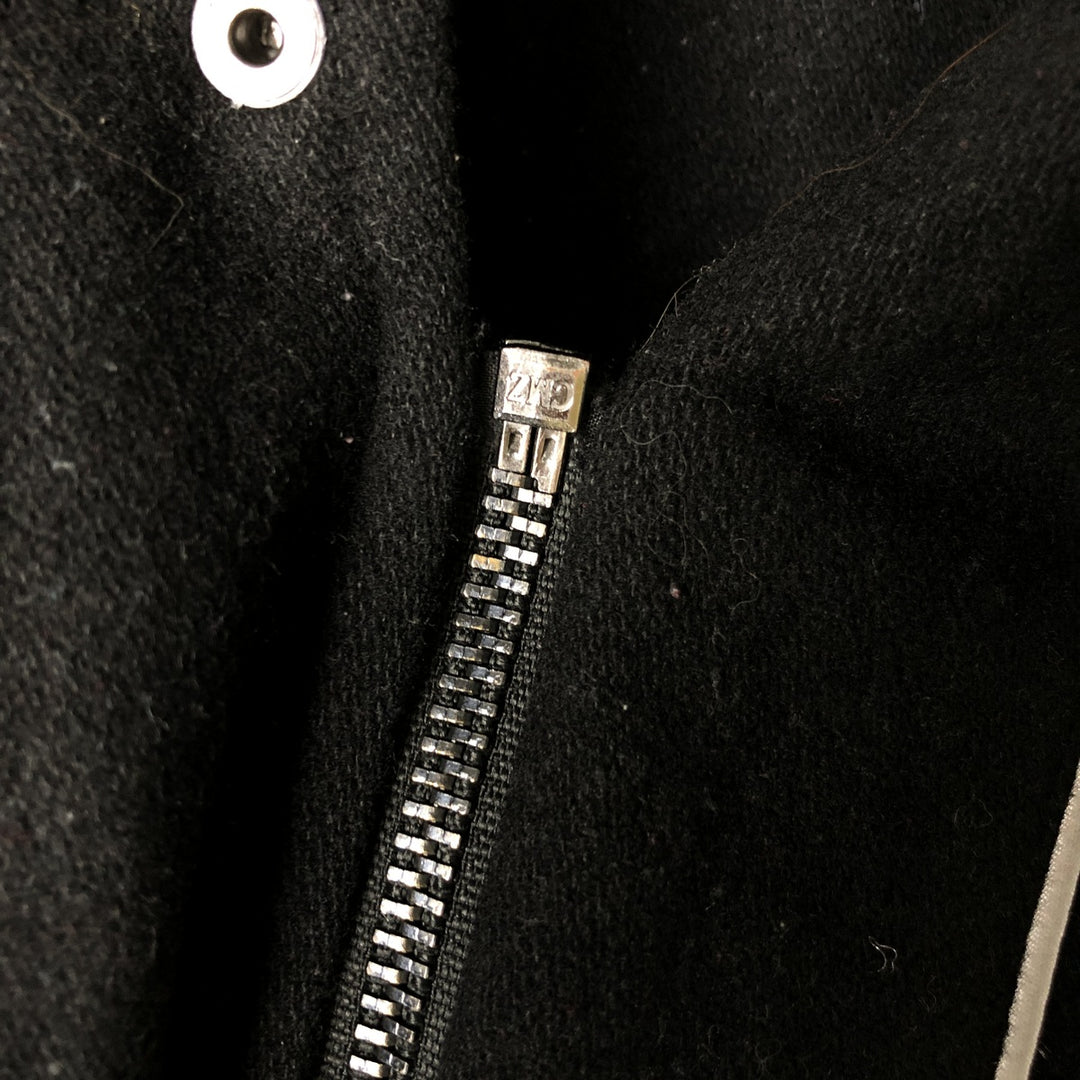 Calvin Klein wool jacket, men's size L wool black type Vintage Second Hand