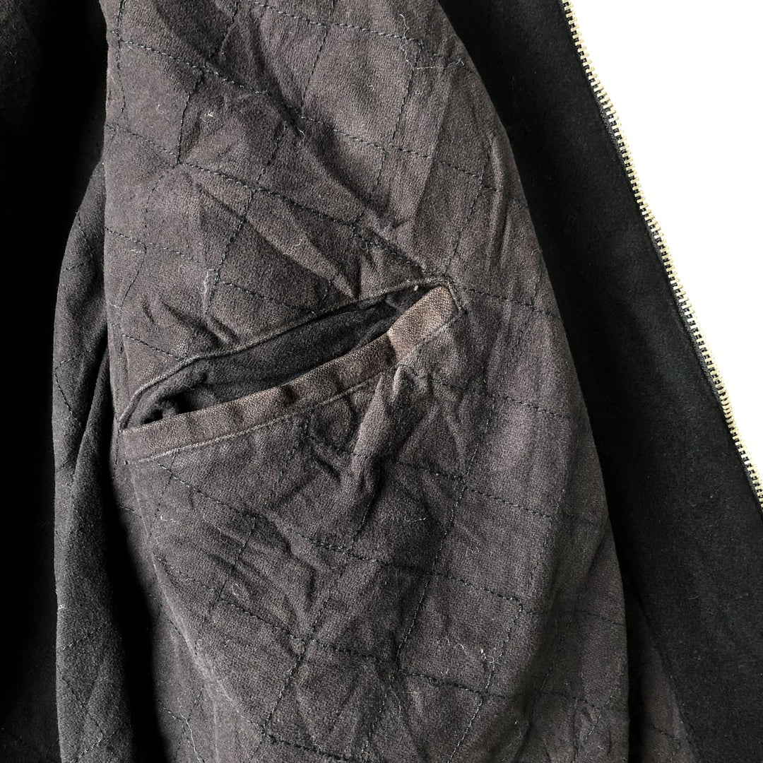 2000'S Banana Republic Wool Sports Jacket, Men's Size L wool black type Vintage Second Hand