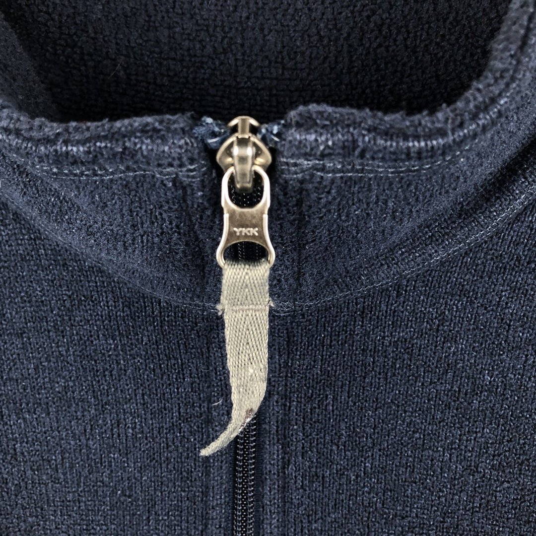 The North Face Half-Zip Fleece Pullover, Men's Size L polyester navy blue type Vintage Second Hand