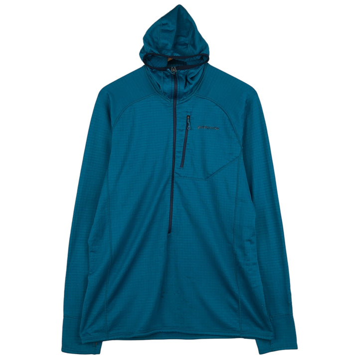 Patagonia Regulator R1 Pullover 40074FA15 Half-Zip Fleece Pullover Hoodie, Men's Size L polyester blue type Vintage Second Hand