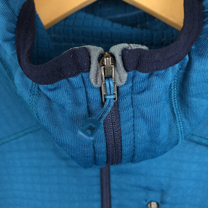 Patagonia Regulator R1 Pullover 40074FA15 Half-Zip Fleece Pullover Hoodie, Men's Size L polyester blue type Vintage Second Hand