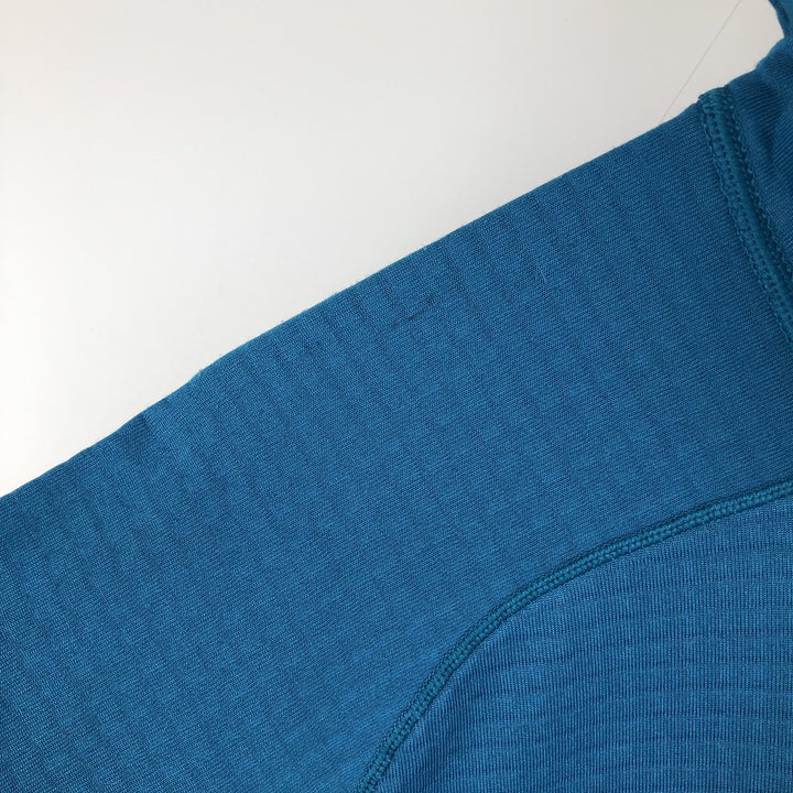 Patagonia Regulator R1 Pullover 40074FA15 Half-Zip Fleece Pullover Hoodie, Men's Size L polyester blue type Vintage Second Hand