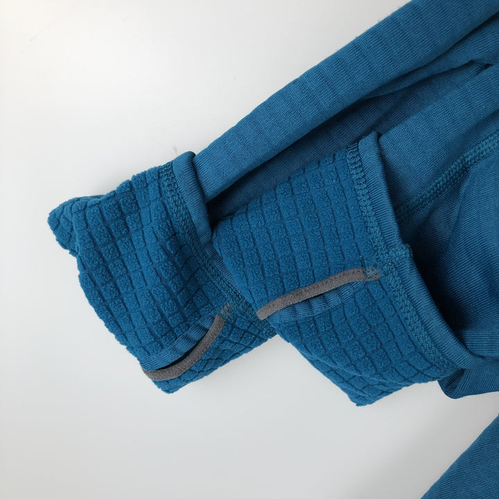 Patagonia Regulator R1 Pullover 40074FA15 Half-Zip Fleece Pullover Hoodie, Men's Size L polyester blue type Vintage Second Hand