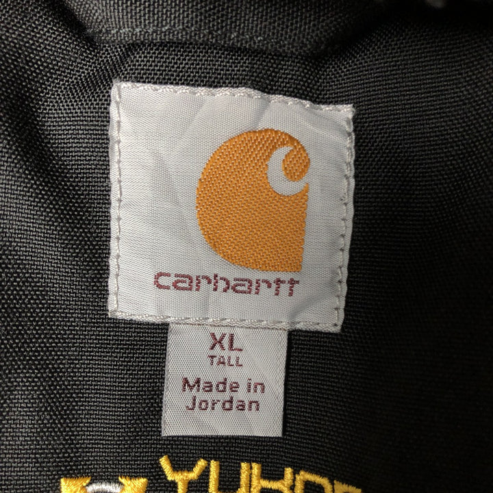 Carhartt Advertising Nylon x Fleece Jacket, Men's Size XL (approx.) polyester black type Vintage Second Hand