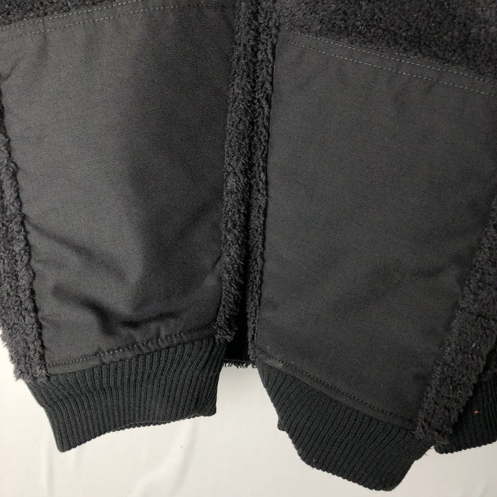 Carhartt Advertising Nylon x Fleece Jacket, Men's Size XL (approx.) polyester black type Vintage Second Hand