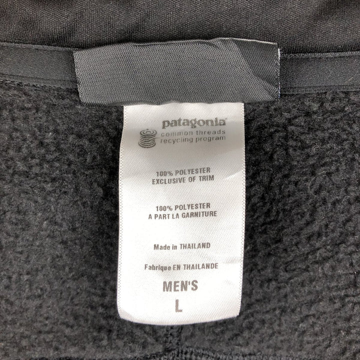 2000'S Patagonia Better Sweater Jacket 25526F0 Fleece Jacket, Men's Size L polyester black type Vintage Second Hand