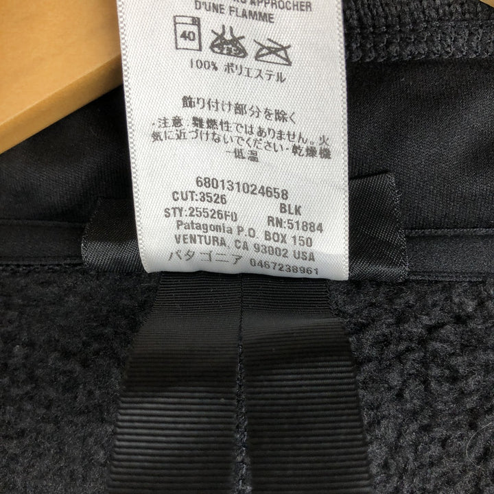 2000'S Patagonia Better Sweater Jacket 25526F0 Fleece Jacket, Men's Size L polyester black type Vintage Second Hand