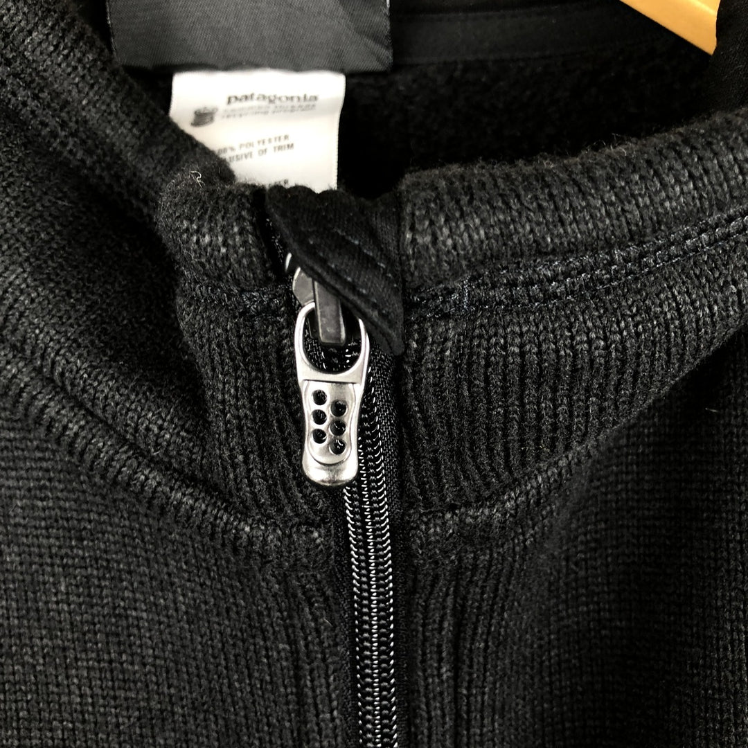 2000'S Patagonia Better Sweater Jacket 25526F0 Fleece Jacket, Men's Size L polyester black type Vintage Second Hand
