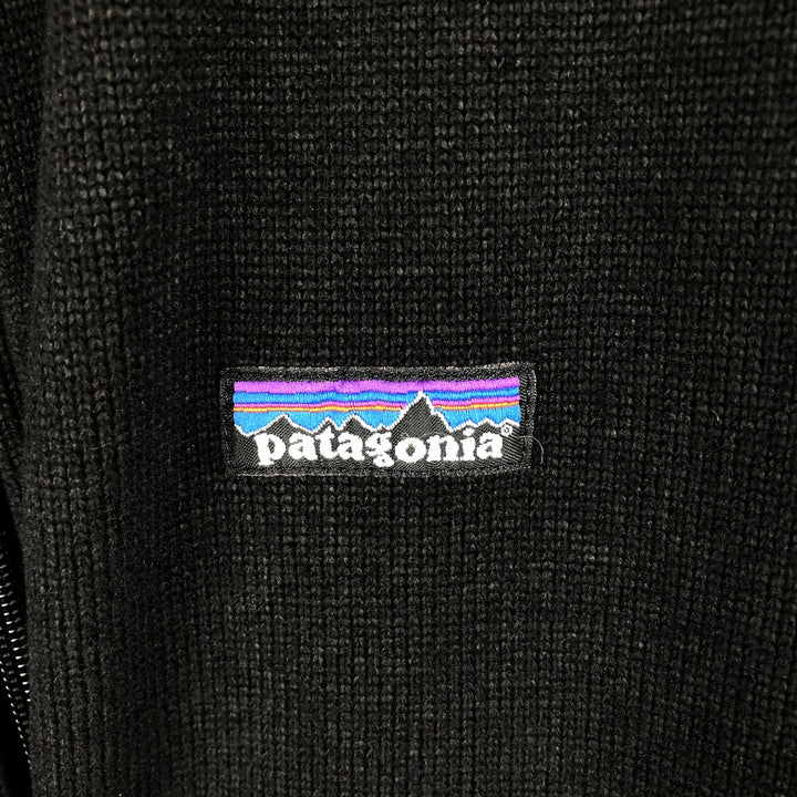 2000'S Patagonia Better Sweater Jacket 25526F0 Fleece Jacket, Men's Size L polyester black type Vintage Second Hand
