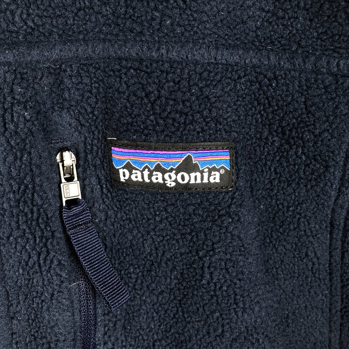 Patagonia Synchilla Fleece Jacket, Men's Size L (22990FA18) recycled polyester navy blue type Vintage Second Hand