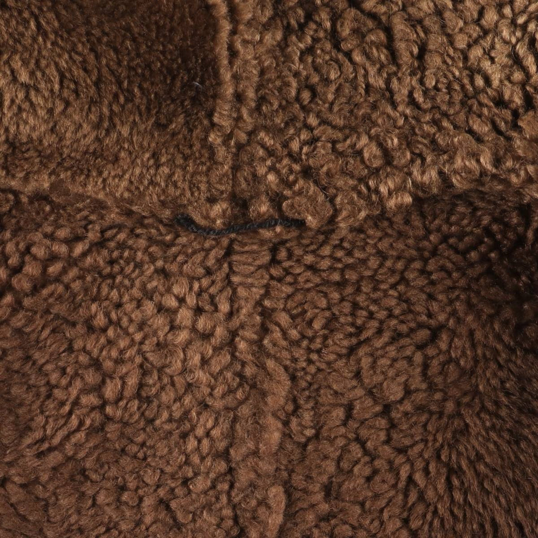 Mouton jacket, women's size S unclear brown type Vintage Second Hand