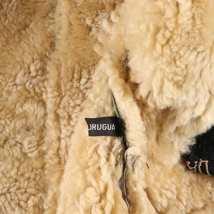 Walter Davoucci B-3 Type Sheepskin Mouton Flight Jacket, Women's Size Small Genuine Leather Sheepskin black type Vintage Second Hand