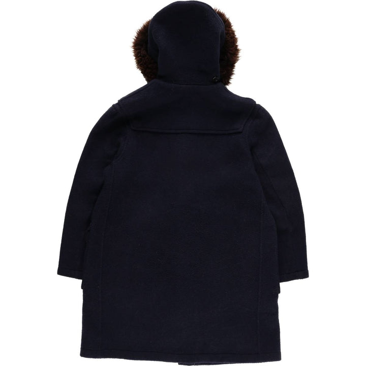 Gloverall duffle coat, made in England, women's size L unclear navy blue type Vintage Second Hand