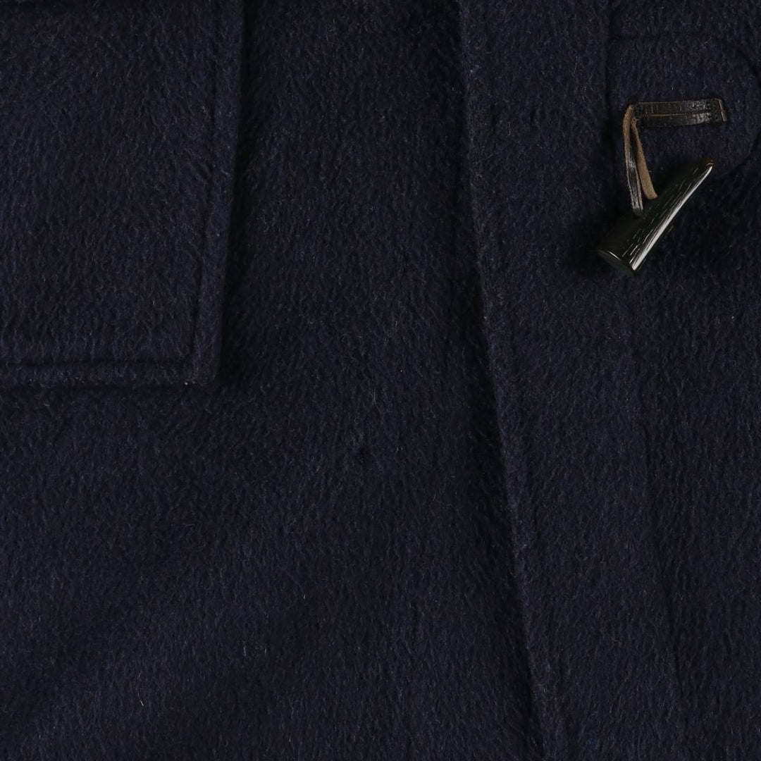 Gloverall duffle coat, made in England, women's size L unclear navy blue type Vintage Second Hand