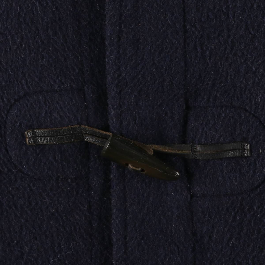 Gloverall duffle coat, made in England, women's size L unclear navy blue type Vintage Second Hand