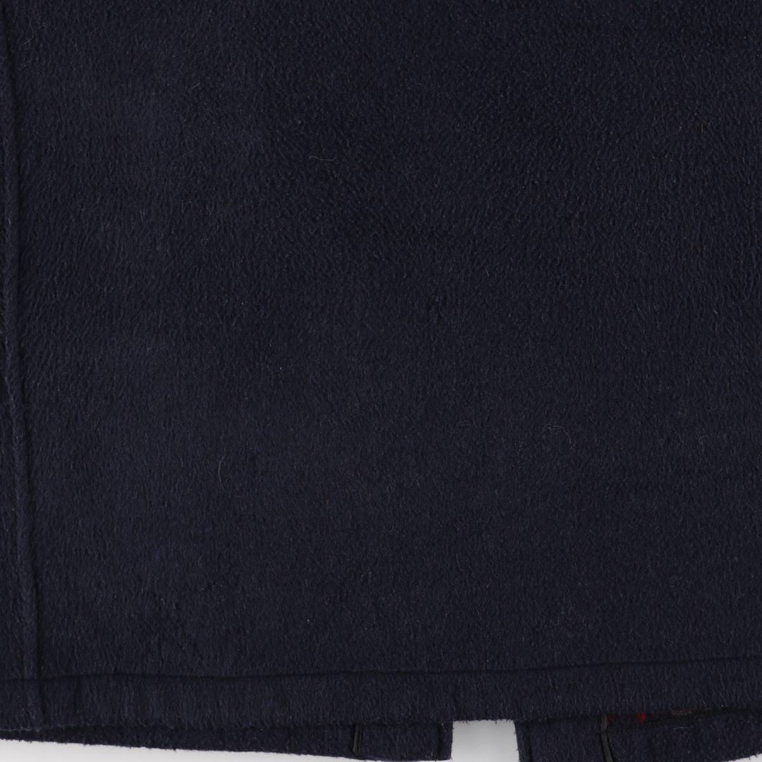 Gloverall duffle coat, made in England, women's size L unclear navy blue type Vintage Second Hand