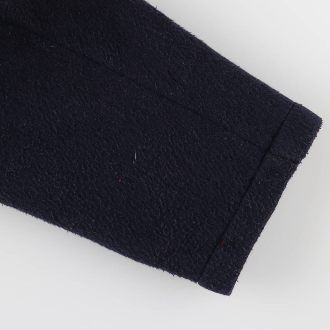 Gloverall duffle coat, made in England, women's size L unclear navy blue type Vintage Second Hand