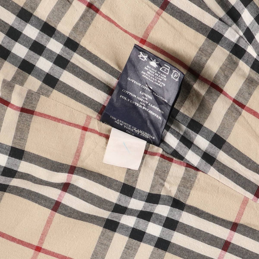 Burberry's BURBERRY LONDON 100% Cotton Balmacaan Coat, Women's Size XS cotton Mint green Vintage Second Hand