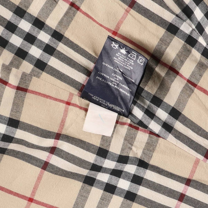 Burberry's BURBERRY LONDON 100% Cotton Balmacaan Coat, Women's Size XS cotton Mint green Vintage Second Hand