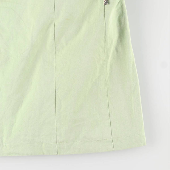 Burberry's BURBERRY LONDON 100% Cotton Balmacaan Coat, Women's Size XS cotton Mint green Vintage Second Hand