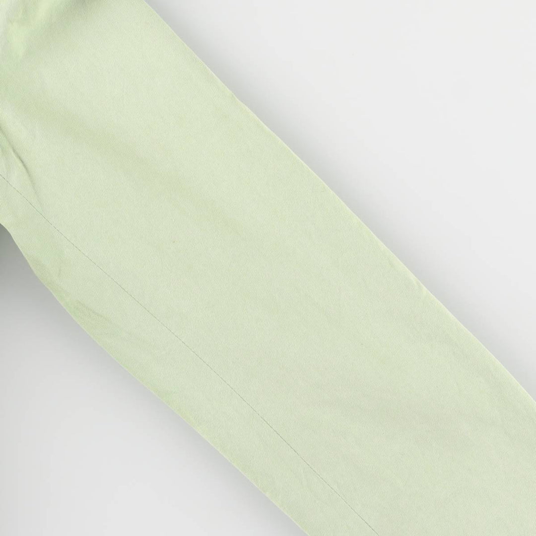 Burberry's BURBERRY LONDON 100% Cotton Balmacaan Coat, Women's Size XS cotton Mint green Vintage Second Hand