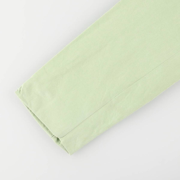 Burberry's BURBERRY LONDON 100% Cotton Balmacaan Coat, Women's Size XS cotton Mint green Vintage Second Hand