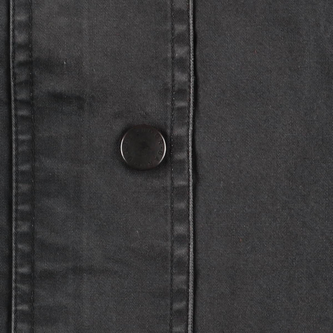 Barbour Waterproof and Breathable 3-Warrant Waxed Cotton Oiled Jacket, Women's Size Medium unclear black type Vintage Second Hand