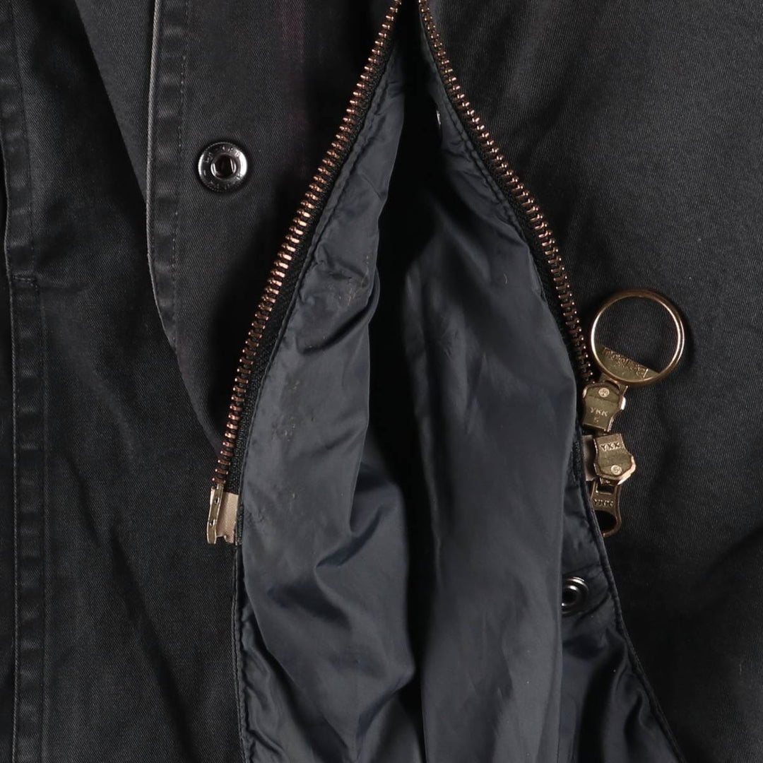 Barbour Waterproof and Breathable 3-Warrant Waxed Cotton Oiled Jacket, Women's Size Medium unclear black type Vintage Second Hand