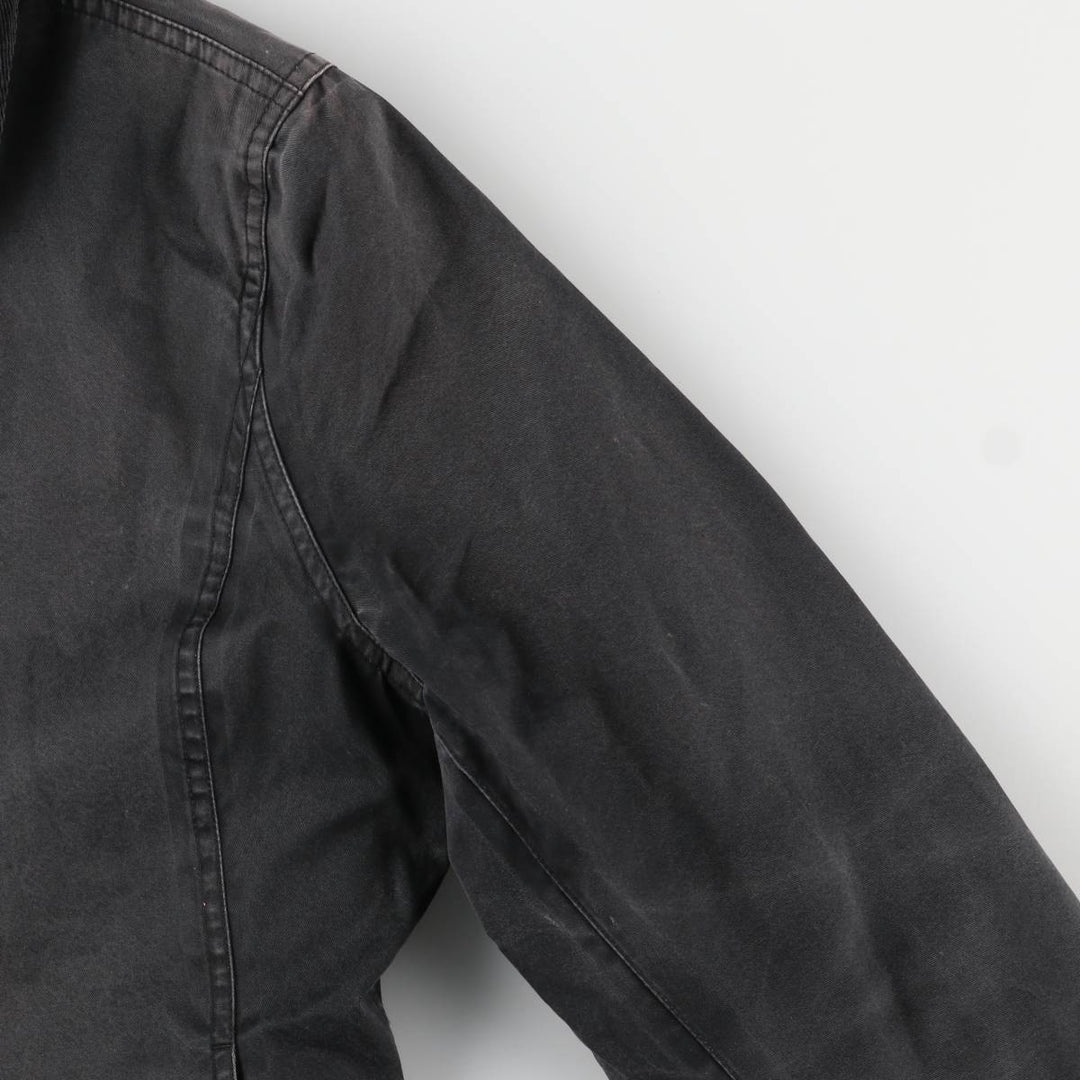 Barbour Waterproof and Breathable 3-Warrant Waxed Cotton Oiled Jacket, Women's Size Medium unclear black type Vintage Second Hand