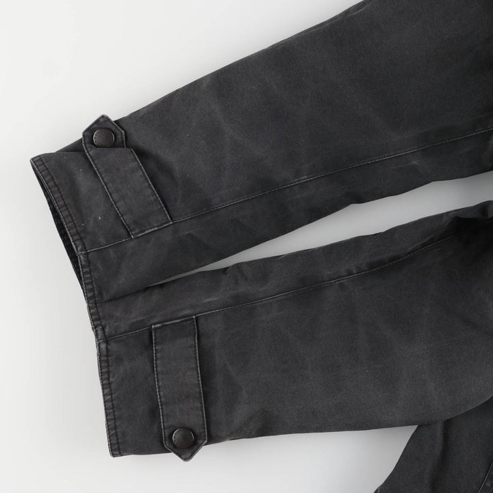 Barbour Waterproof and Breathable 3-Warrant Waxed Cotton Oiled Jacket, Women's Size Medium unclear black type Vintage Second Hand