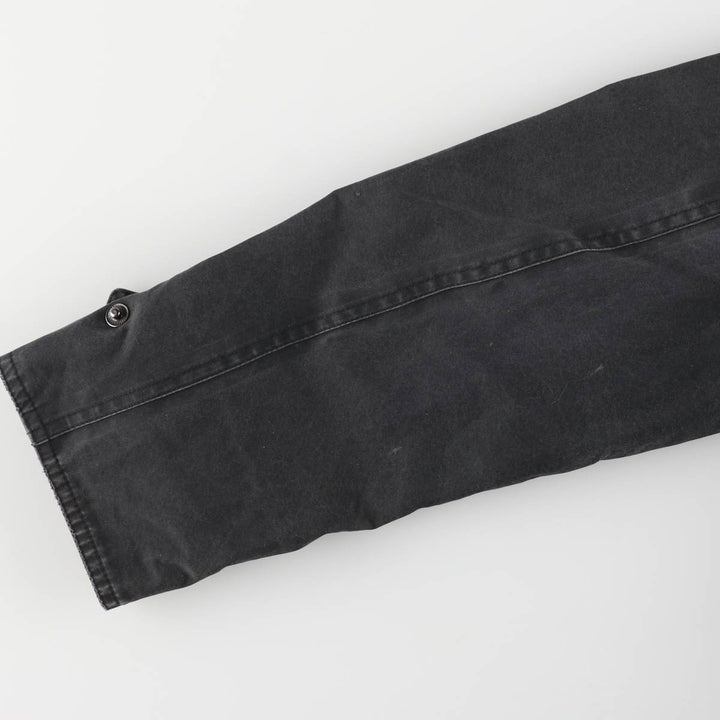 Barbour Waterproof and Breathable 3-Warrant Waxed Cotton Oiled Jacket, Women's Size Medium unclear black type Vintage Second Hand